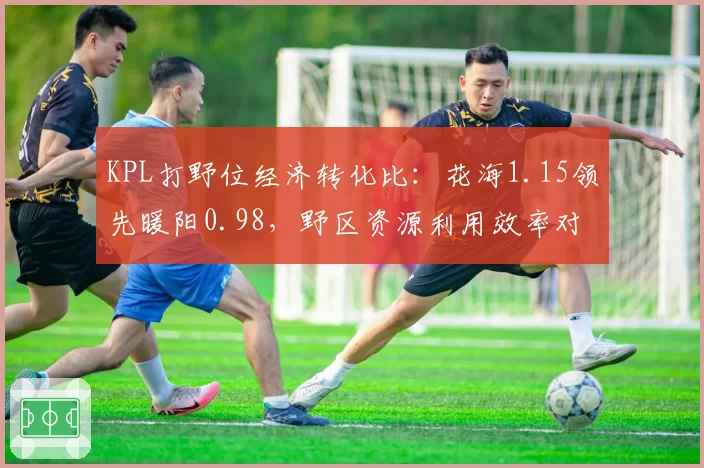KPL打野位经济转化比：花海1.15领先暖阳0.98，野区资源利用效率对比