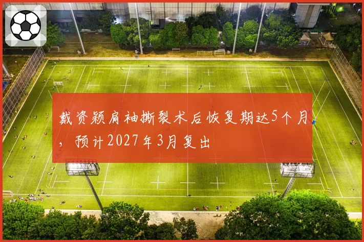 戴资颖肩袖撕裂术后恢复期达5个月，预计2027年3月复出